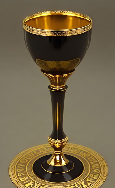 Photo goblet art