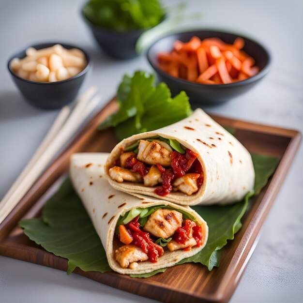 Gochujang-kipwrap