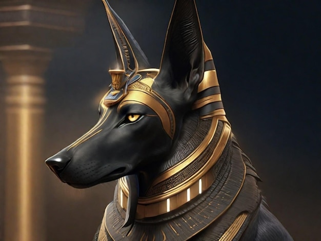 Foto god anubis