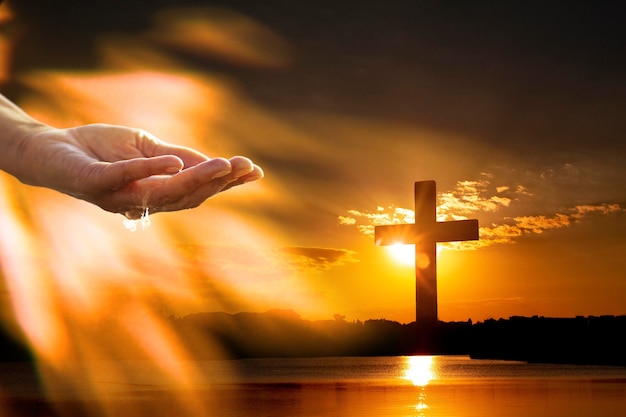 god and the christian faith collage