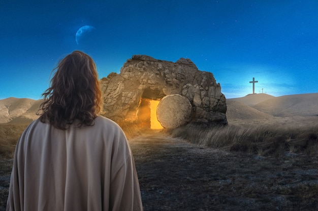 god and the christian faith collage