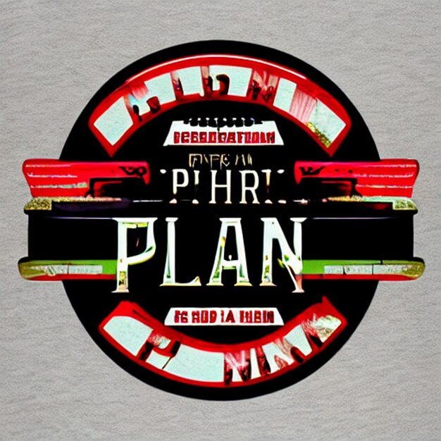 Photo god has a plan typography t shirt design