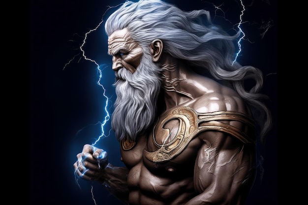 God zeus character Generate AI