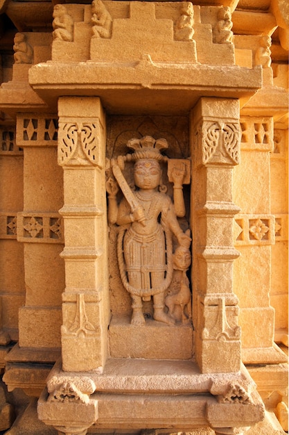 Goddes kali sculpture