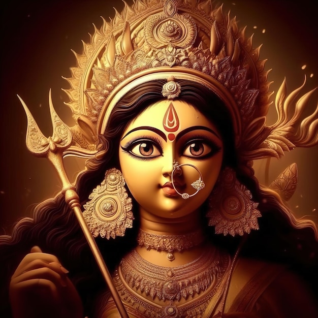 Foto goddess durga jai mata di