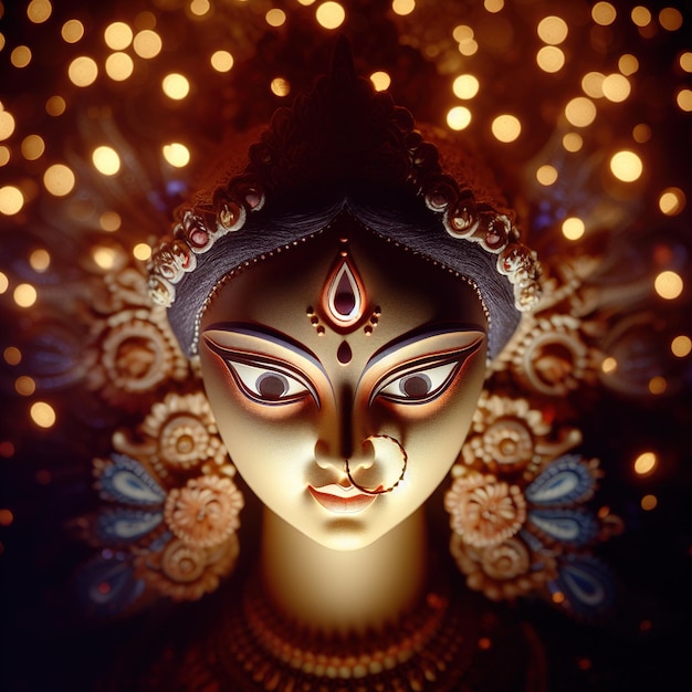 Photo goddess durga jai mata di