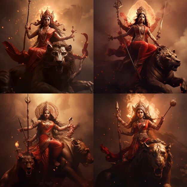 Photo goddess maa durga