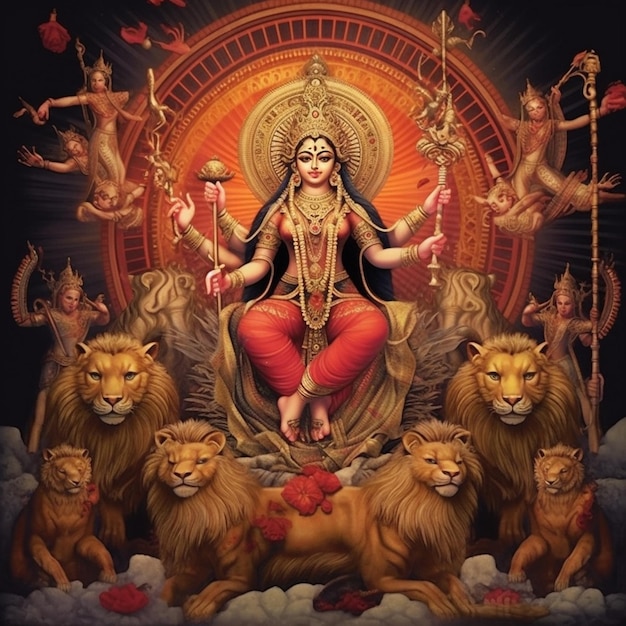 Goddess maa durga