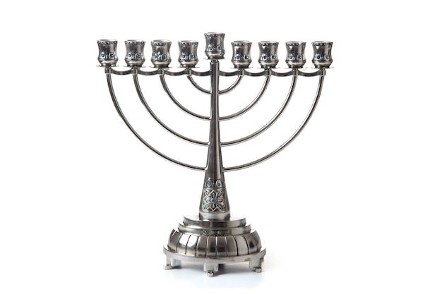 Godsdienstbeeld van joodse vakantie hanukkah