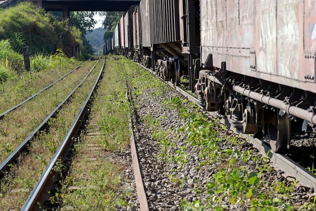 Goederentrein, in operationele logistiek