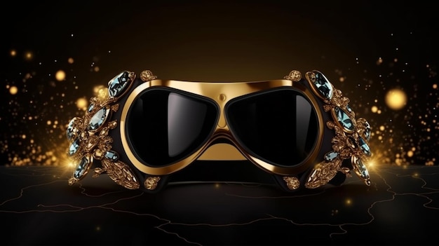 Photo goggles with diamonds and diamonds on them are a must see!