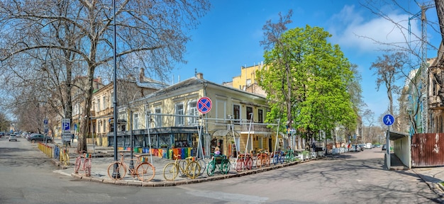 Gogol street in Odessa Ukraine