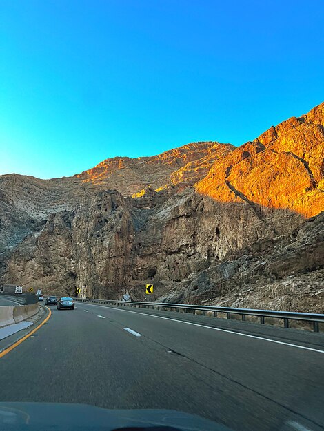 Going through the canyon