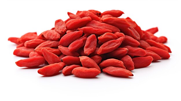 Goji isolated on a white background