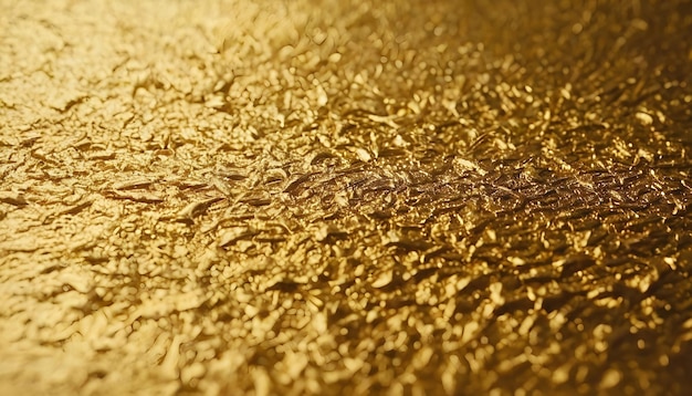 Gold abstract background top view gold texture used as background