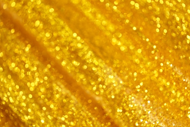 Gold abstract bokeh background