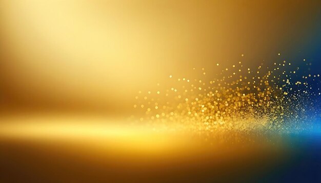 Абстрактная золотая волна размытый градиент цветный сетчатый фон