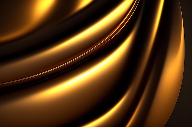 Gold background with a black background