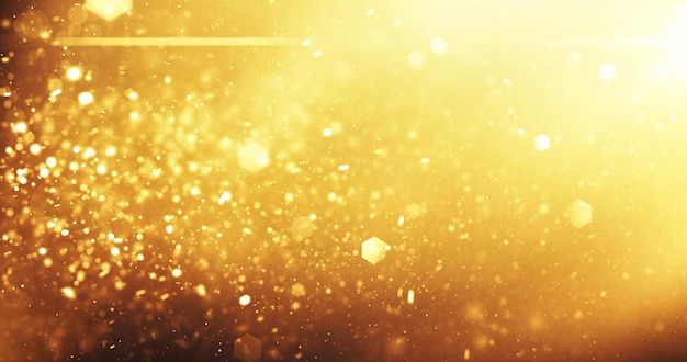 Photo a gold background with a blurry image of a gold background with a blurry image of a starburst