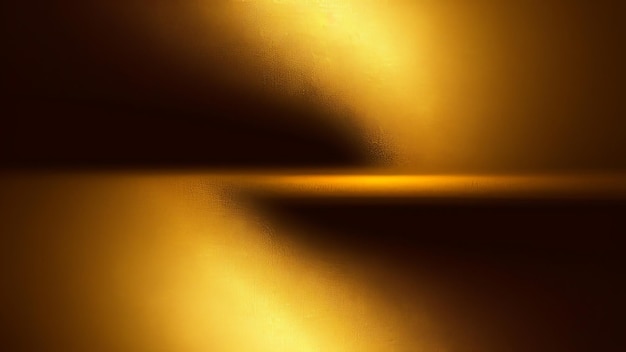 Gold background with a light effect