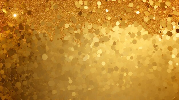 A gold background with a lot of circles