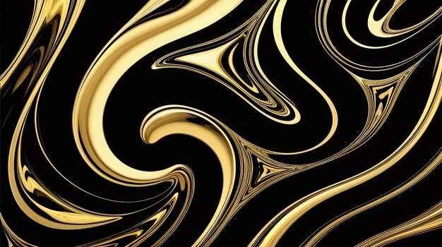 gold and black abstract background