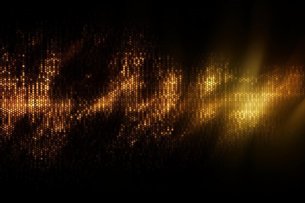 A gold and black background