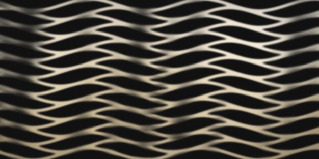gold and black color seamless geometric pattern background with blur effect