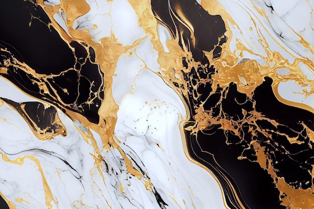 Gold and black marble wallpaper that is a great wallpaper for your home.