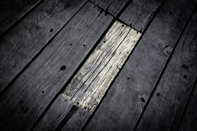 Photo gold and black wooden texture background