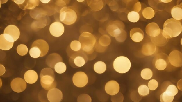 Photo gold bokeh background