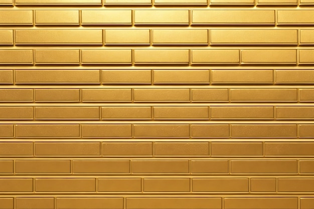 Gold Brick Wall Background Gold Wall Background Brick Wall Background Wall Background Brick Background AI Generative