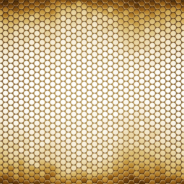 Gold carbon fiber background pattern 3d rendering