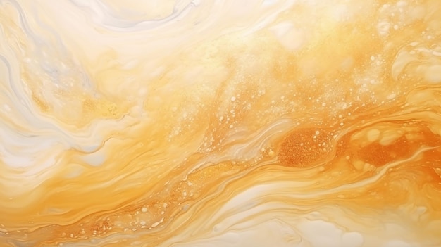 Gold and Champagne overflowing colors Liquid acrylic for posters or wallpapers