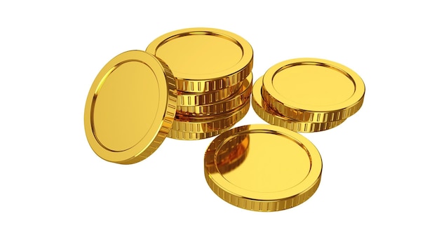 Photo gold coins