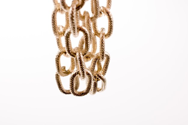 Gold color metal chain