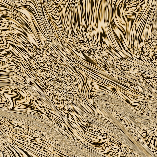 Gold colored background with liquid texture