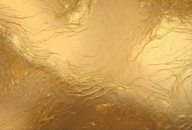 Foto testura di foglia d'oro effetto vetro sfondi d'oro illustrazione astratta