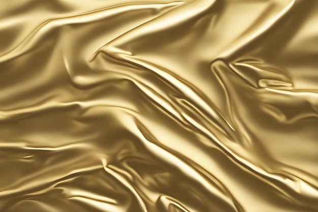 Gold Foil Metallic Texture Background