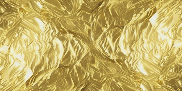 Gold foil texture AI generated