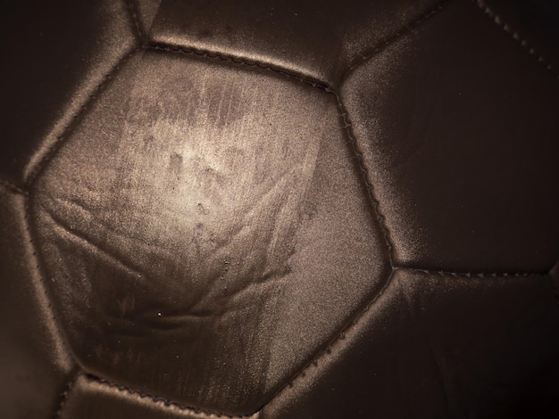 Foto dettaglio pallone da calcio calcio d'oro