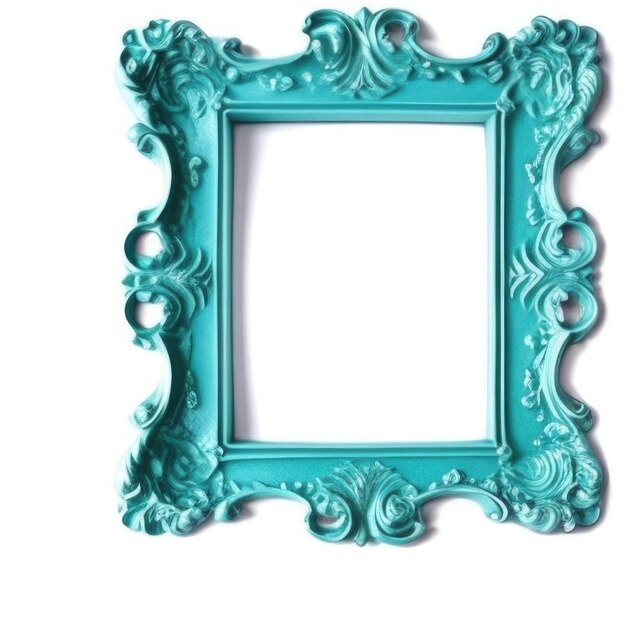 Foto quadro oro cyan quadro bianco sfondo foto bianco2024 cibo sport pianta di fiori colore testo