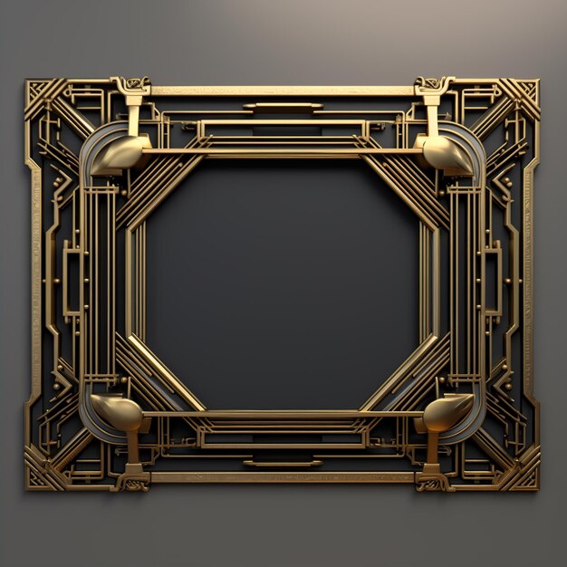 gold frame