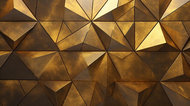 Gold geometric elegance background