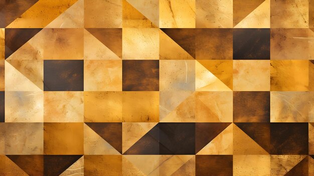 Gold geometric elegance background