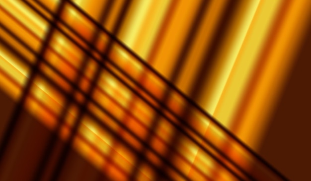 Gold geometry abstract background