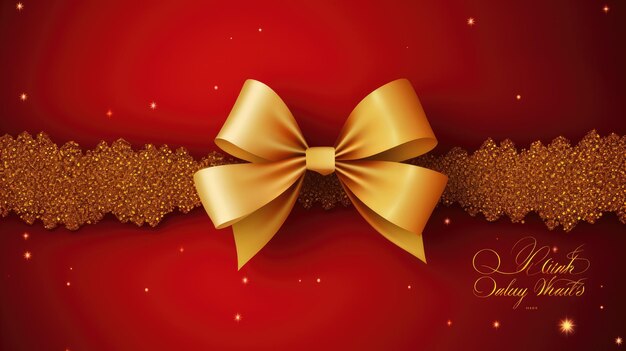 Gold gift box gift card present card gift background hd 8k wallpaper stock photographic image