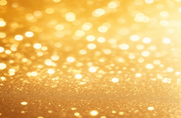 Photo gold giltter bokeh background