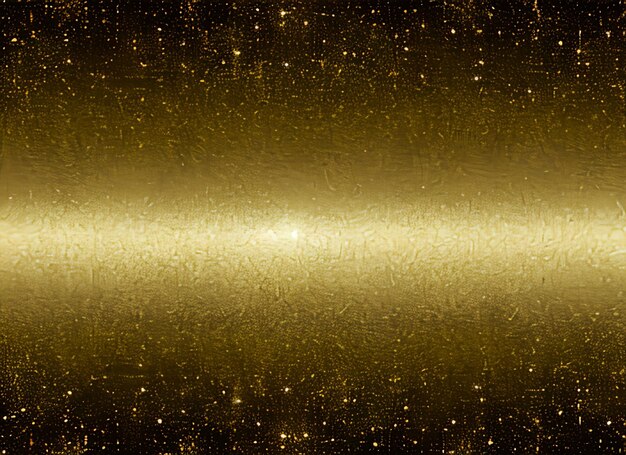 Gold Glitter Stars Background