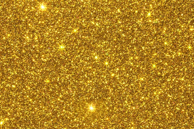 Photo gold glitter texture surface background